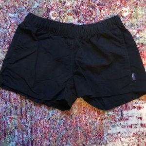 Black Patagonia shorts